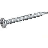 Cofan Din-7504n C-8 M4.8x63 Mm Selvborende Skrue Med Panhoved Og Phillips-kærv 250 Enheder