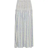 Culture Nederdel 'CUHollie' beige / himmelblå