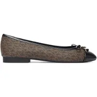 Michael Kors Michael Korstil kvinder. 40T6PIFP1B Piper Flex ballerinaer, brun (36), Fast, Ingen, Casual