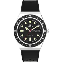 Timex Analogt ur sort / sølv