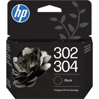 HP 302/304 - 2 ml - pigmenteret sort - original - blækpatron