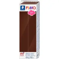 Fimo Mod.masse soft 454g chokolade