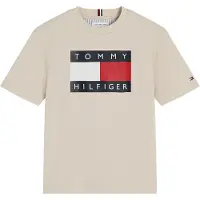 Tommy Hilfiger Shirts 'Heritage' beige / rød / sort / hvid