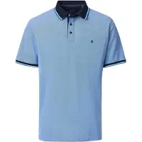 Casamoda Polo Piqué Contrast Blå måle