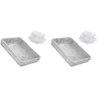 Semoic 100 Pcs Disposable Cage Liners, Clear Plastic Rabbits Cage Liner Bag, Universal Toilet Film for Bunny, Hamster