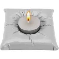 Wella Candle Holder Pillow Shape Resin Candle Holders Stand Candles Stand Decoration Jewelry Storage Tray A
