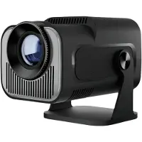 Melitt HY320 Native 720P Android 11 Projector 200ANSI Wifi6 BT5.0 Cinema Outdoor Portable 180 Rotable Projector,UK Plug