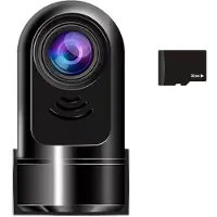 Semoic 1080P HD 360 Roterende Mini ADAS Dashkamera, Bil