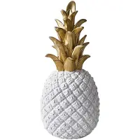 Wella Nordic Pineapple Crafts Desktop Ornament Fruit Shape Living Room Decor Golden Wedding Gift Home Decoration -D