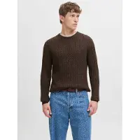 Jack & Jones Ensfarvet Striktrøje