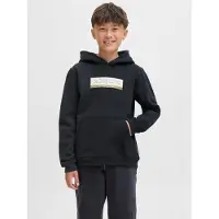 Jack & Jones Hættetrøje - JorInwood - Black - - 16 år (176) - Hættetrøje