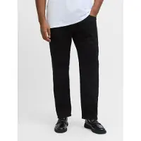 Jack & Jones Plus Jeans 'JJIGlenn JJOriginal' black denim
