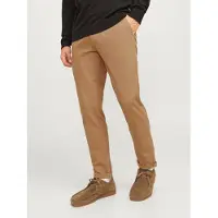 Jack & Jones Lærredsbukser 'JPSTMarco JJFury' cappuccino