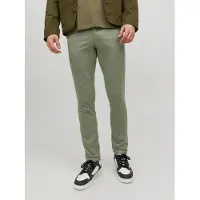 Jack & Jones Lærredsbukser 'JJIMarco JJBowie' siv