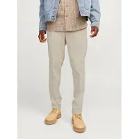 Jack & Jones Lærredsbukser 'JPStace' beige
