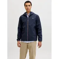 Jack & Jones Overgangsjakke 'JPRBLUALVES' natblå / rød / hvid