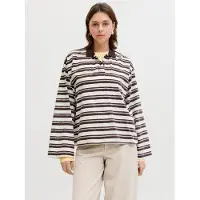 JJXX Shirts 'JXVilma' choko / hvid