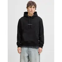 Jack & Jones Sweatshirt 'JORNorrebro' sort / hvid