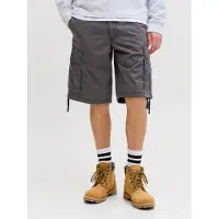 Jack & Jones Cargobukser 'JPSTCole Frank' mørkegrå