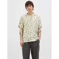 Jack & Jones Skjorte 'JPRBLULincoln'' khaki / lysegrøn
