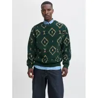 Jack & Jones Sweatshirt mørkegul / grøn