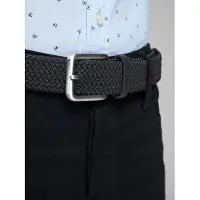 Jack & Jones Bælte 'Spring' sort / sølv