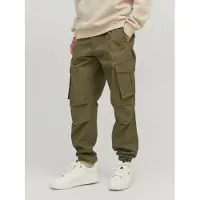 Jack & Jones Cargobukser 'JPSTKane JJNoah' khaki