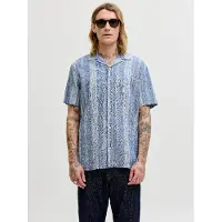 Jack & Jones Skjorte 'Summer' blue denim / hvid