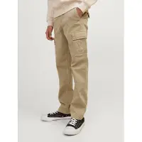 Jack & Jones Bukser - Cargo - Noos - JPStkane - Crockery - - 11 år (146) - Bukser - Bomuld