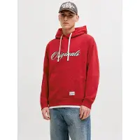 Jack & Jones Sweatshirt rød / hvid