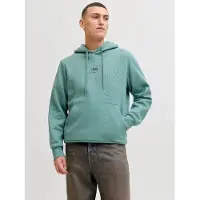 Jack & Jones Sweatshirt 'JJECORP' blå / pastelgrøn