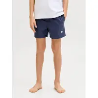 Jack & Jones Junior Badeshorts 'JPSTMaui' navy / sort / hvid