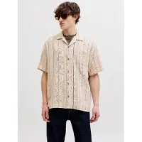 Jack & Jones Ebradley Striped Resort Kortærmet Skjorte