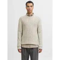 Jack & Jones Ensfarvet Striktrøje