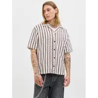 Jack & jones Skjorte brun / hvid