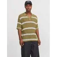 Jack & jones Stribet Strikket Polo