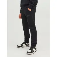 Jack & Jones Sweatpants - Noos - JpstGordon - Black/Tonal - - 16 år (176) - Sweatpants