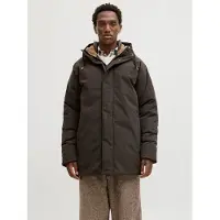 Jack & Jones Vinterparka 'JJEWood' mørkebrun