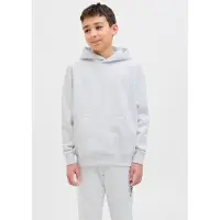Jack & Jones Hættetrøje - JjEurban - White Melange - - 10 år (140) - Hættetrøje