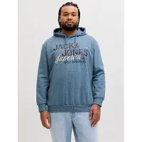 Jack & Jones Plus Size Logo Hættetrøje