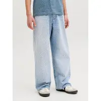 Jack & Jones Jeans - JjiDave - Blue Denim - - 12 år (152) - Jeans