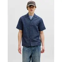 Jack & Jones Bluwinson Print Dobby Kortærmet Skjorte