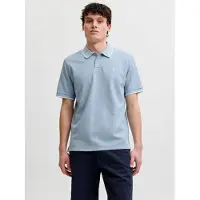 Jack & Jones Fodboldtrøje 'JJEAustin' dueblå / hvid