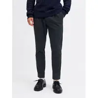 Jack & Jones Bukser med lægfolder 'JPSTAce Ceaser' navy