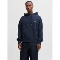 Jack & jones Back Printet Hættetrøje