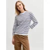 JJXX Shirts 'JXSophia' pastelblå / brun / hvid