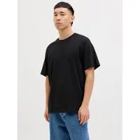 Jack & Jones 3-pak Loose Fit Ensfarvet T-shirt