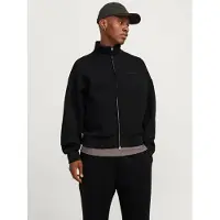 Jack & Jones Ensfarvet Sweatshirt Med Lynlås