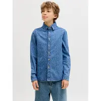 Jack & jones Junior Skjorte 'JJEStanley' blue denim