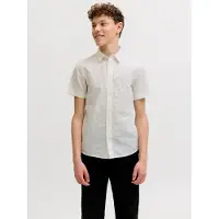 Jack & Jones Skjorte - JjeBreeze - White - - 8 år (128) - Skjorte
